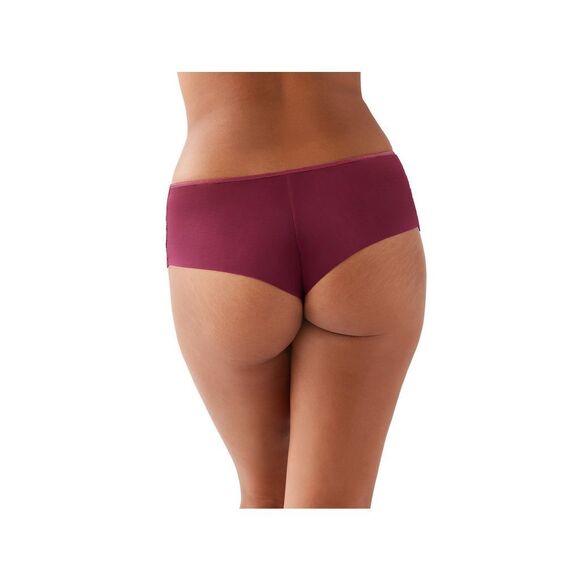 Wacoal NWT After Dark Tanga Cheeky Brief Red Plum Small - Picture 3 of 4